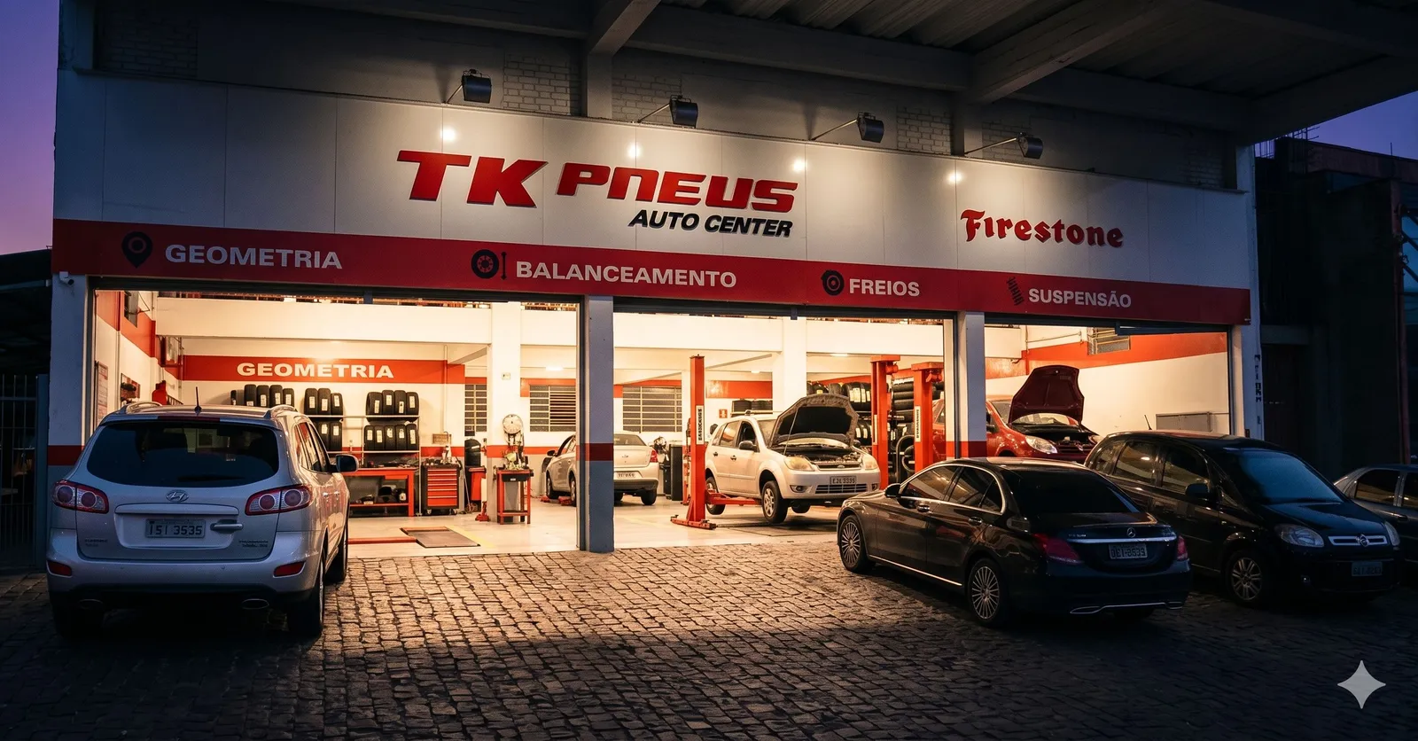 TK Pneus Caxias do Sul, Fachada