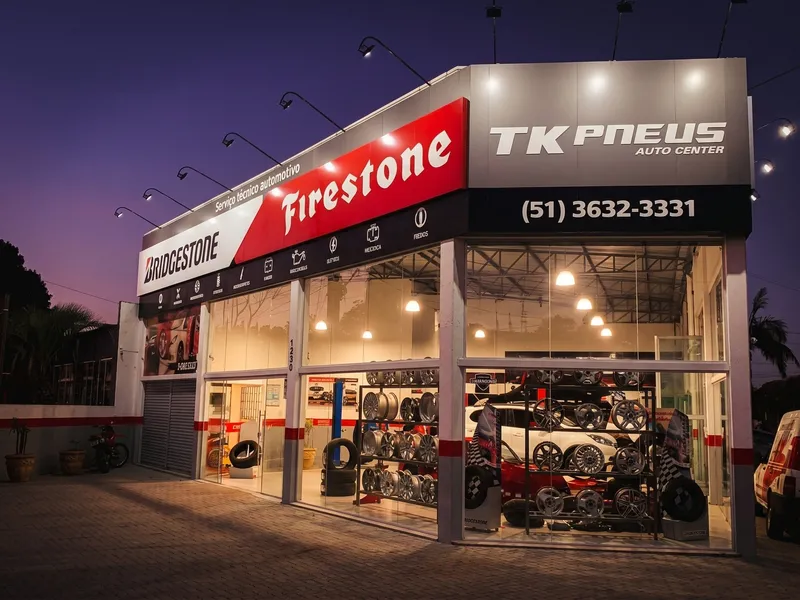 TK Pneus Montenegro - Fachada